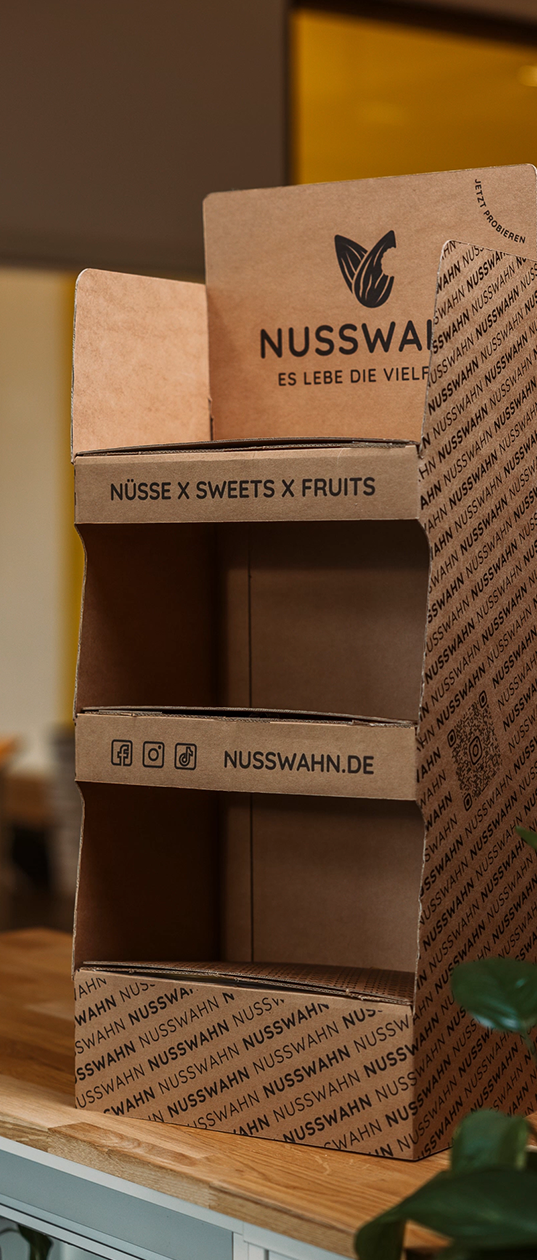 NUSS MUSS Snackbar als freigestellte Produktansicht