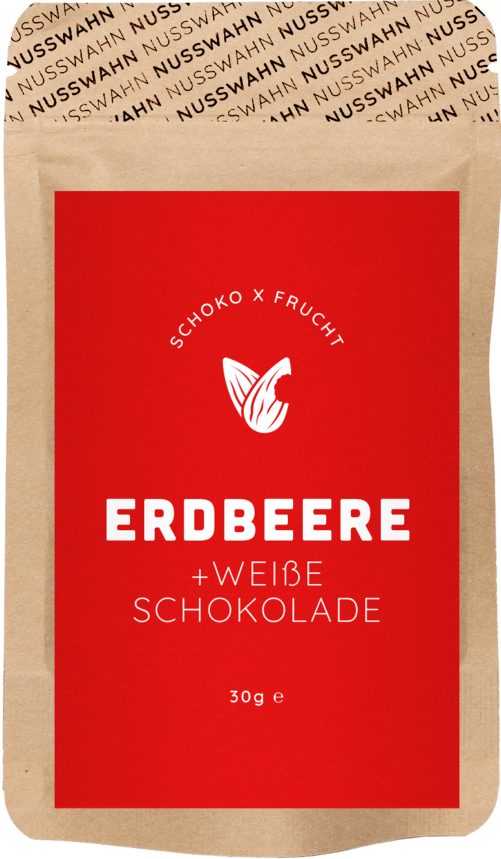 Mini Bag ERDBEERE + WEISSE SCHOKOLADE