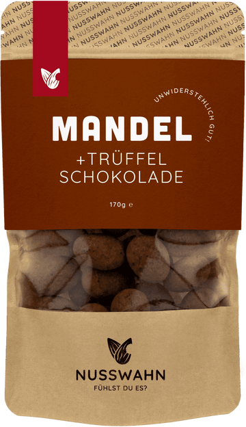 MANDEL + TRÜFFEL SCHOKOLADE