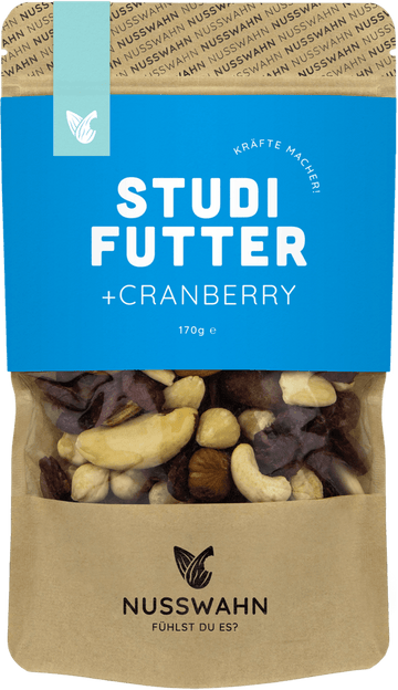 STUDI FUTTER + CRANBERRY